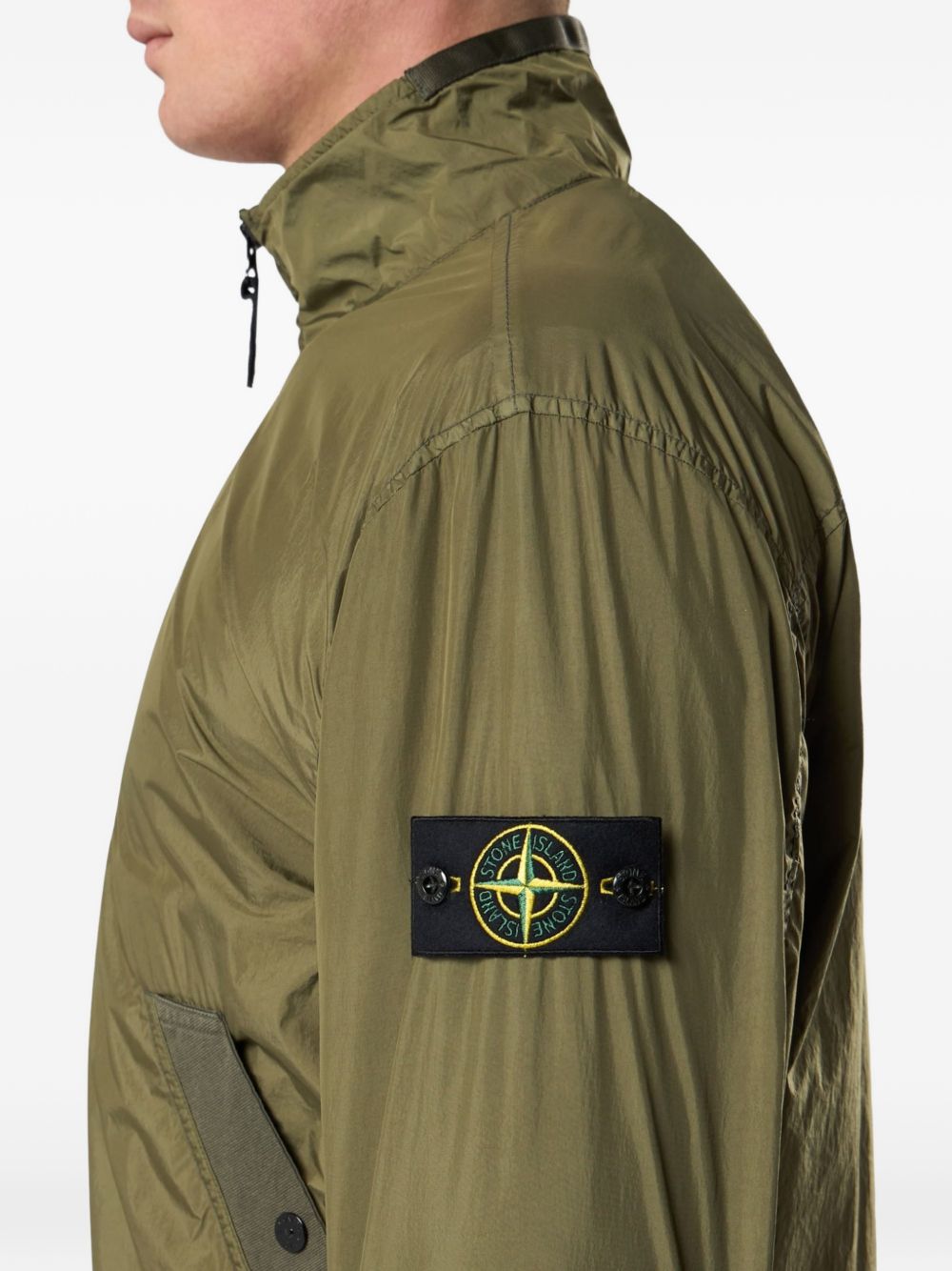 Stone Island Stone Island Wool and nylon bomber jacket Stone Island