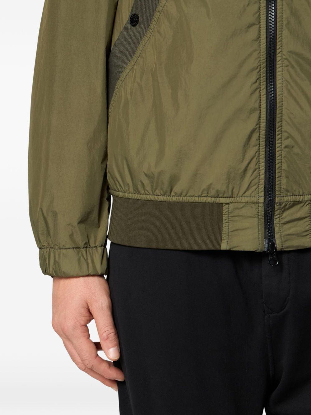Stone Island Stone Island Wool and nylon bomber jacket Stone Island