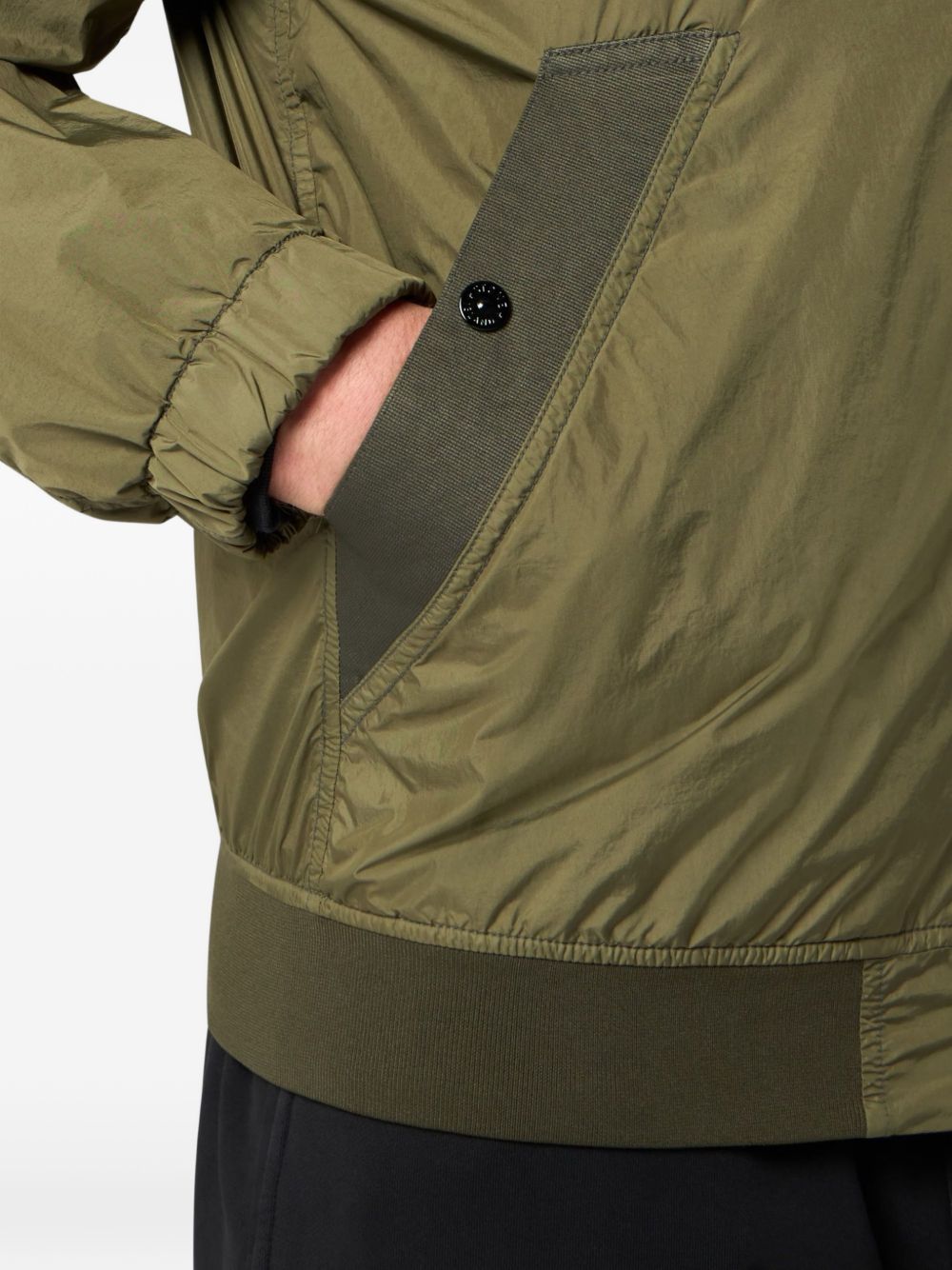 Stone Island Stone Island Wool and nylon bomber jacket Stone Island
