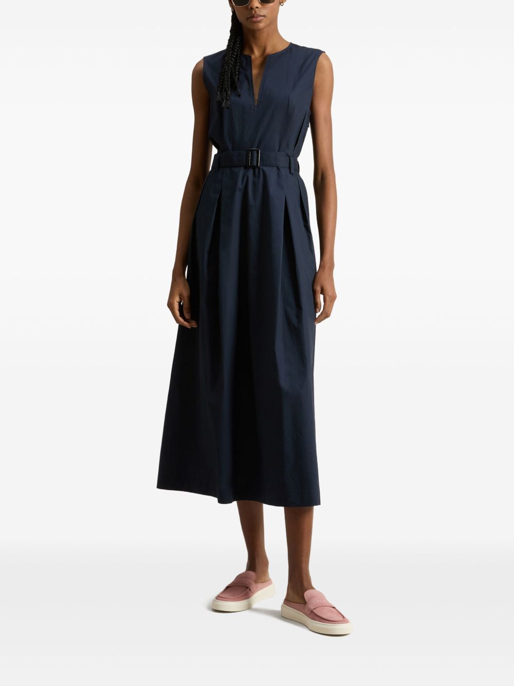 Woolrich Woolrich Cotton belted long coat Woolrich