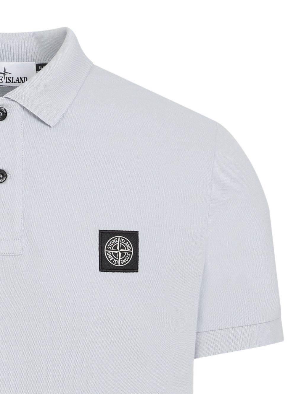 Stone Island Stone Island Logo cotton polo shirt Stone Island