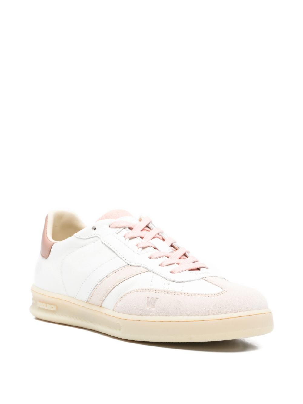 Woolrich Woolrich Double U Leather Sneakers Woolrich