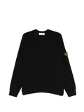 Stone Island Stone Island Logo cotton crewneck sweater Stone Island