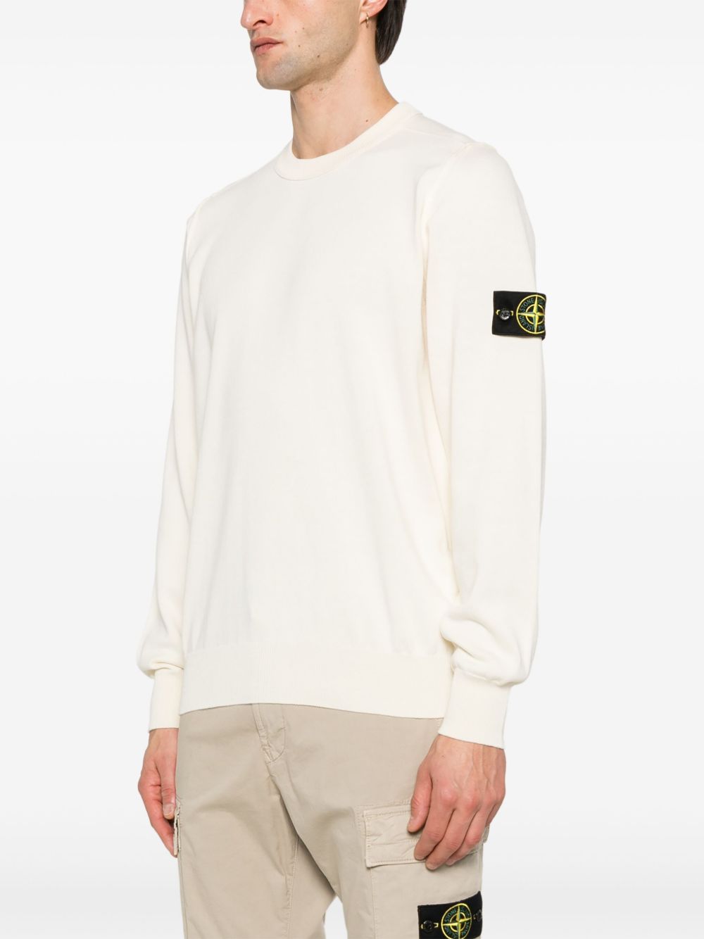 Stone Island Cotton Crewneck Sweater Stone Island
