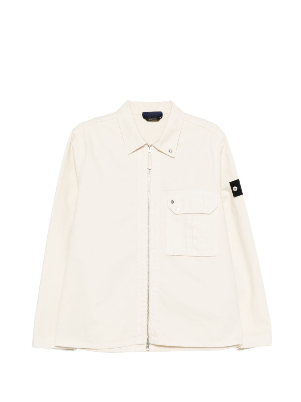 Stone Island Compass Badge Logo Cotton Jacket Stone Island
