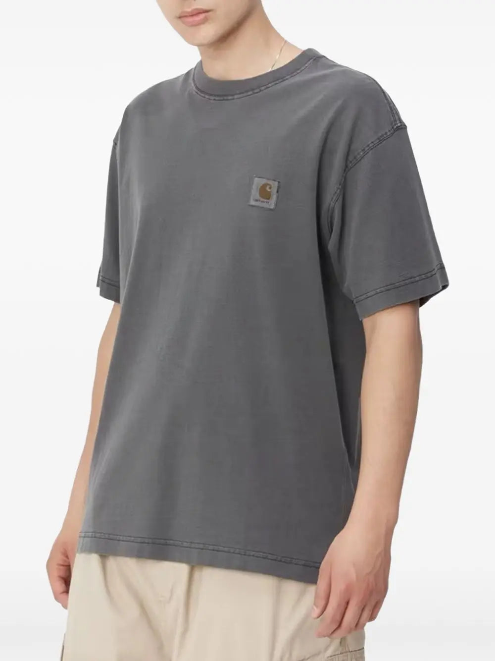 Carhartt Wip Main CARHARTT WIP MAIN T-shirts and Polos Grey Carhartt Wip Main