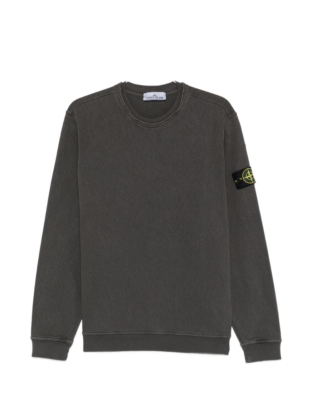 Stone Island Stone Island Logo cotton crewneck sweatshirt Stone Island