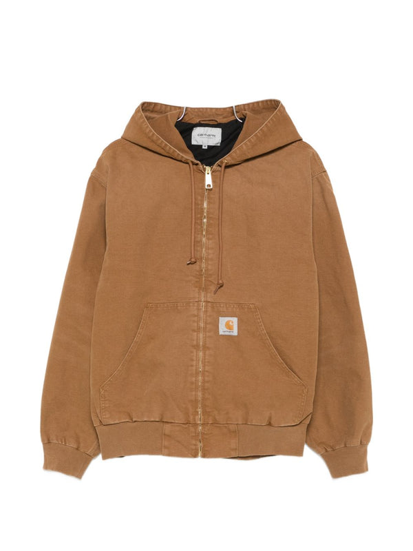 Carhartt Wip Main Carhartt Wip Main Carhartt WIP Silk & Nylon Cotton hooded jacket Carhartt Wip Main