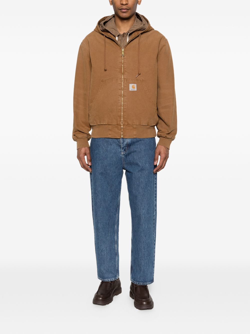 Carhartt Wip Main Carhartt Wip Main Carhartt WIP Silk & Nylon Cotton hooded jacket Carhartt Wip Main