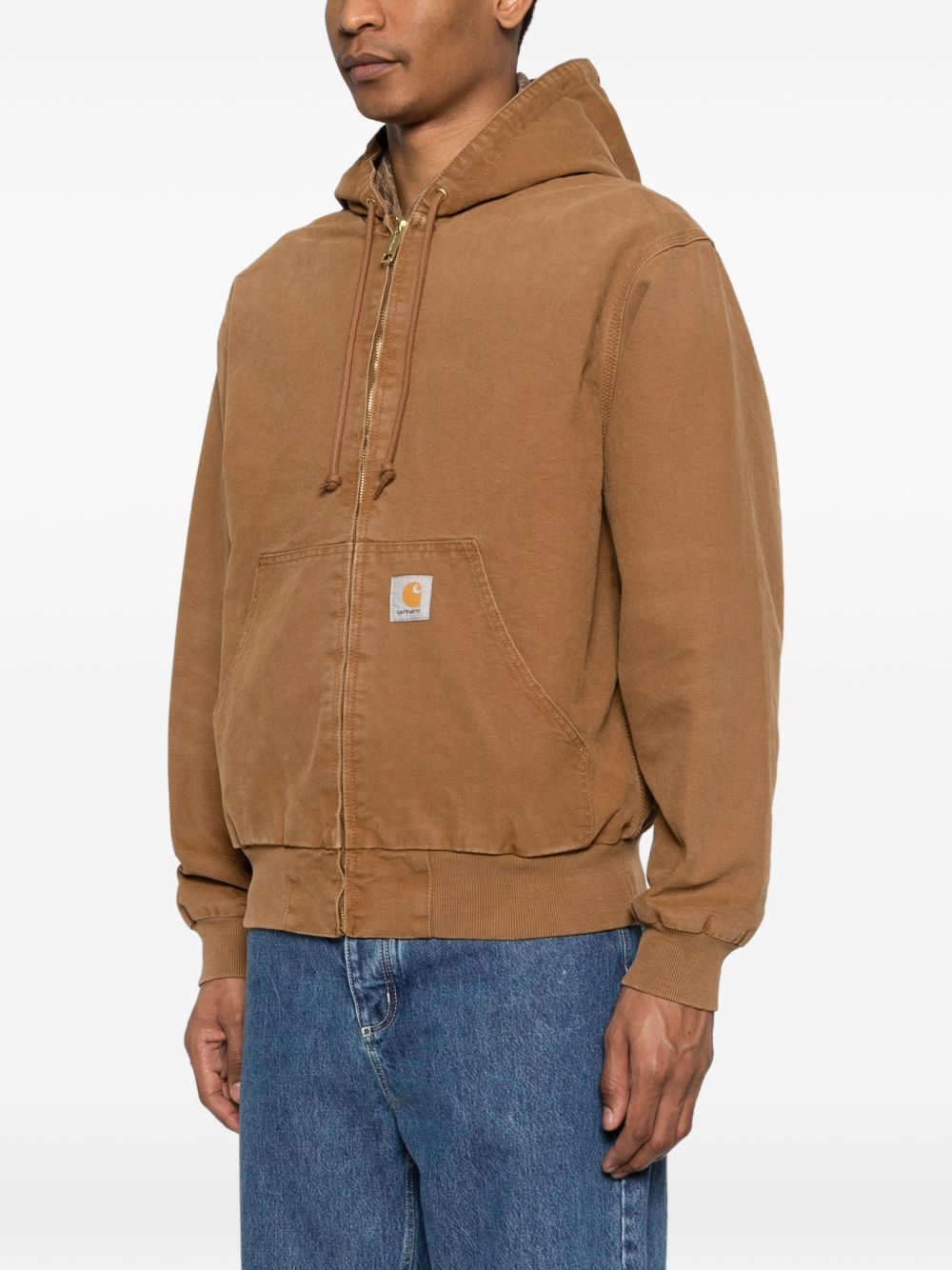 Carhartt Wip Main Carhartt Wip Main Carhartt WIP Silk & Nylon Cotton hooded jacket Carhartt Wip Main