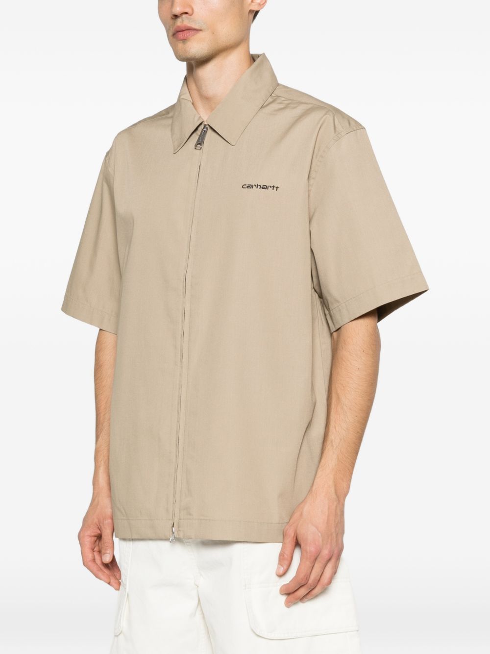 Carhartt Wip Main CARHARTT WIP MAIN Shirts Beige Carhartt Wip Main