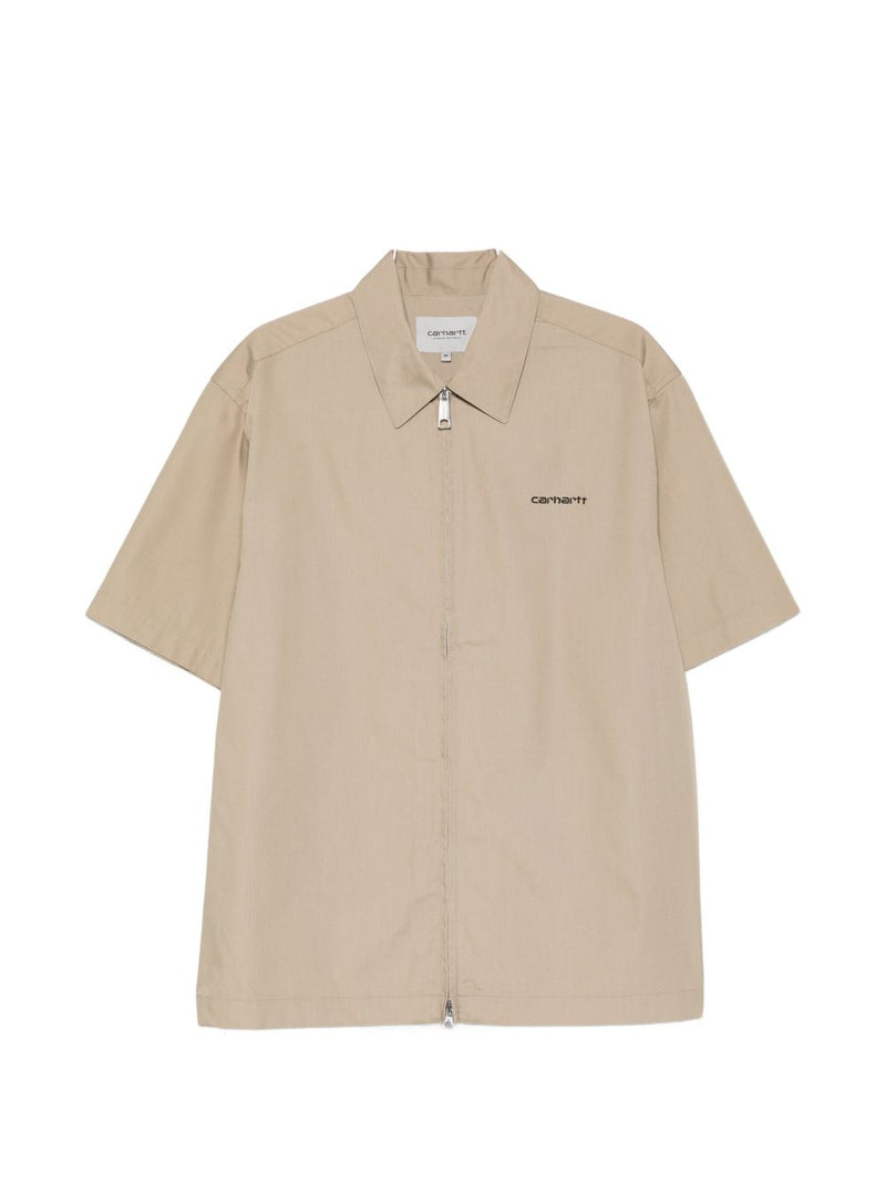Carhartt WIP Cotton Shirt — Beige Carhartt Wip Main