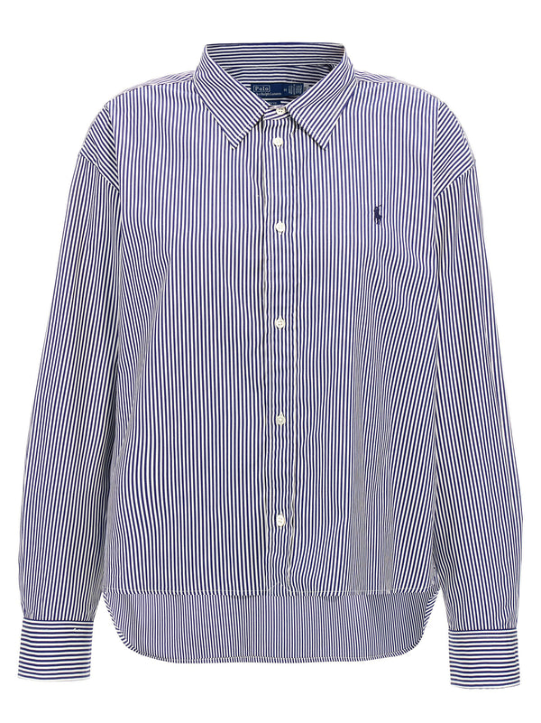 Polo Ralph Lauren Polo Ralph Lauren Striped And Logo Shirt Polo Ralph Lauren