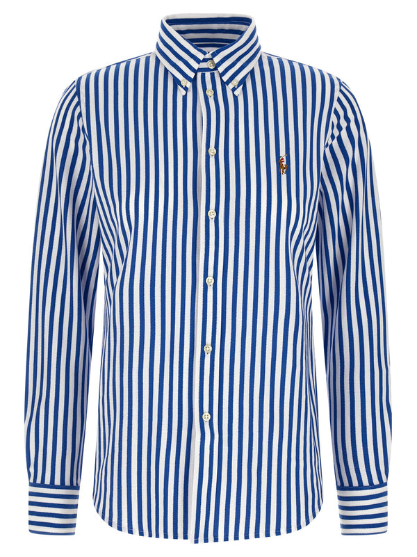 Polo Ralph Lauren Polo Ralph Lauren Oxford Knit Striped Shirt Polo Ralph Lauren
