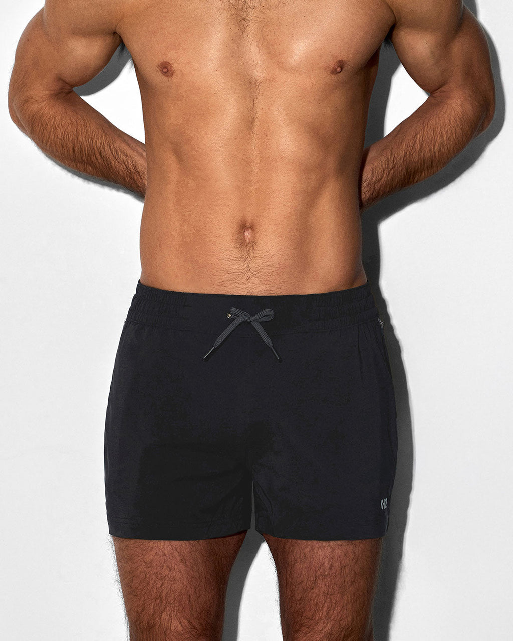 Swim Shorts Solid Black C-IN2 New York