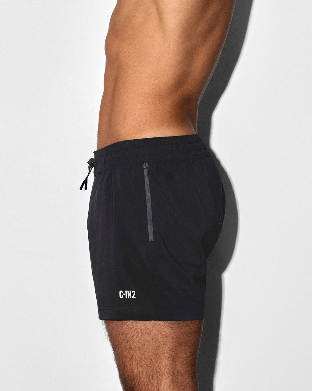 Swim Shorts Solid Black C-IN2 New York