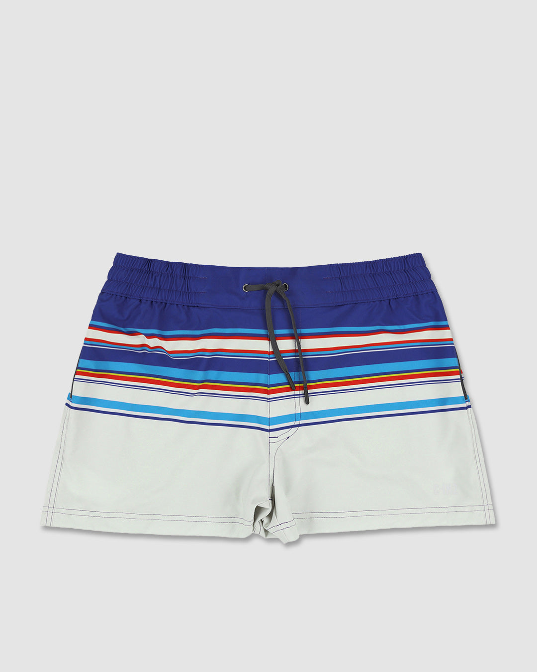 Swim Shorts Navy White Horizontal Stripes C-IN2 New York