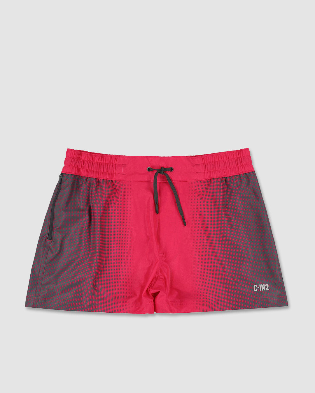 Swim Shorts Super Bright Halftone Neon Red C-IN2 New York