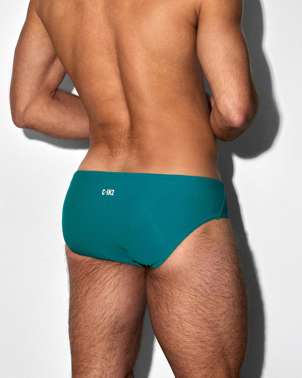 Swim Brief Solid Teal C-IN2 New York