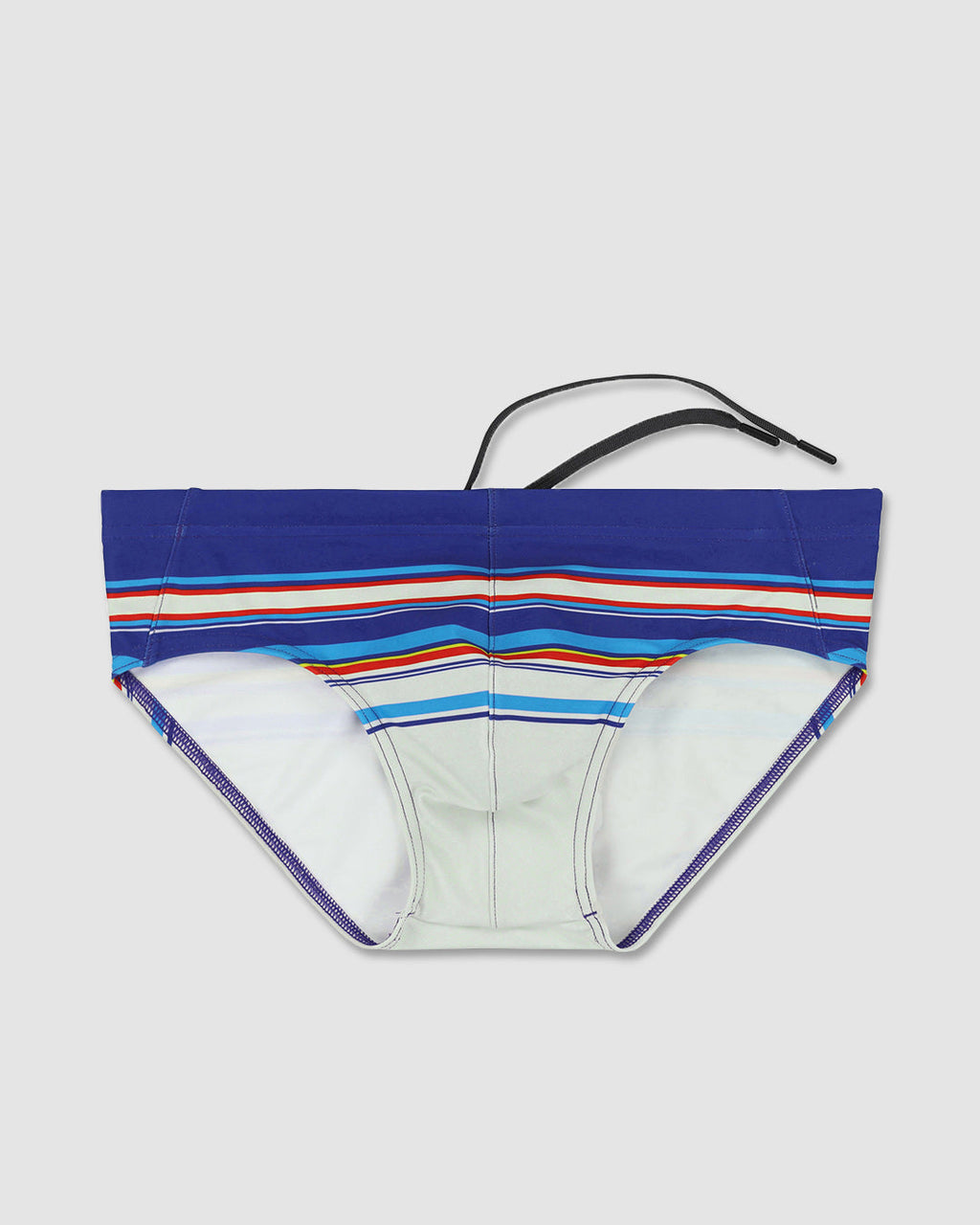 Swim Brief Navy White Horizontal Stripes C-IN2 New York