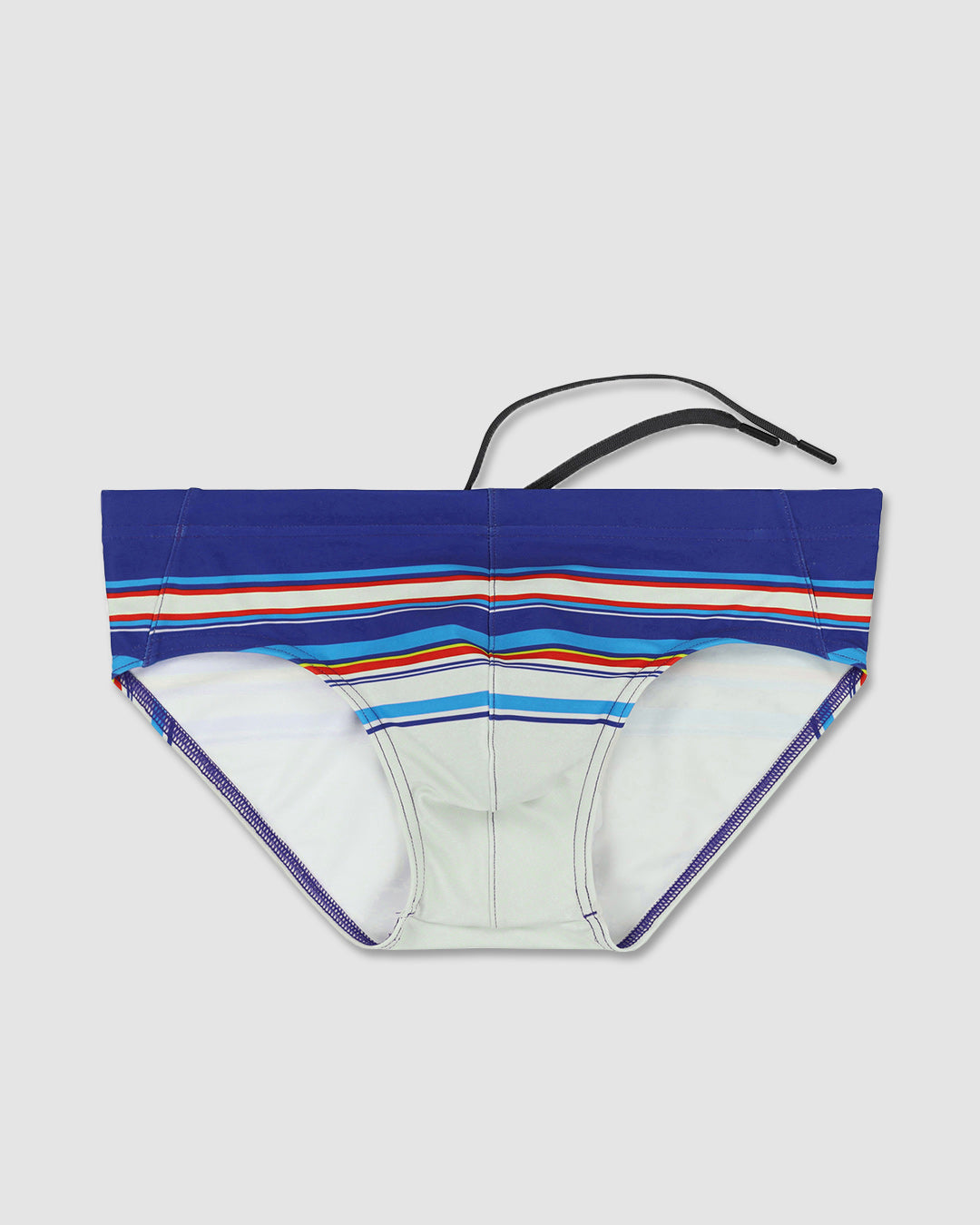 Swim Brief Navy White Horizontal Stripes C-IN2 New York