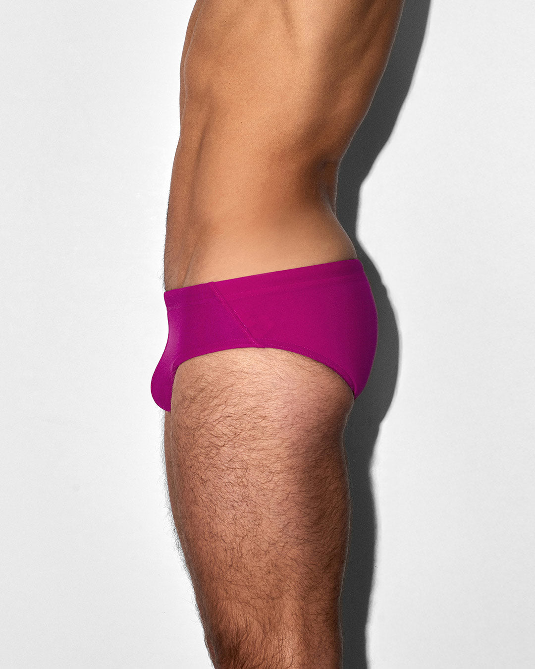 Swim Brief Solid Raspberry Pink C-IN2 New York