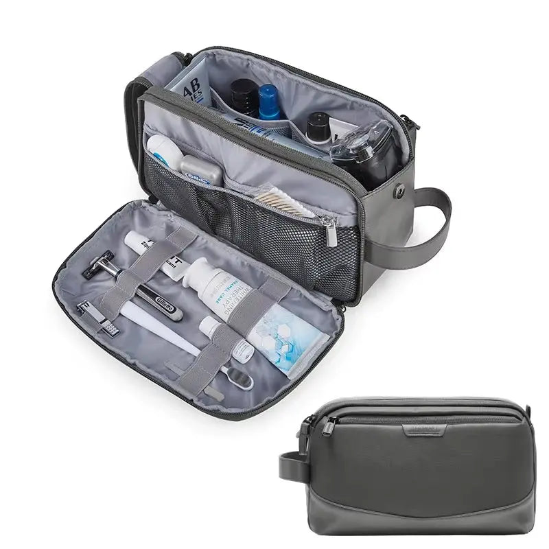 Men'S Toiletry Bag  Large Toiletry Organizer Dopp Kit Makeup Bag Waterproof Cosmetic Bags Men'S Travel Necessaire