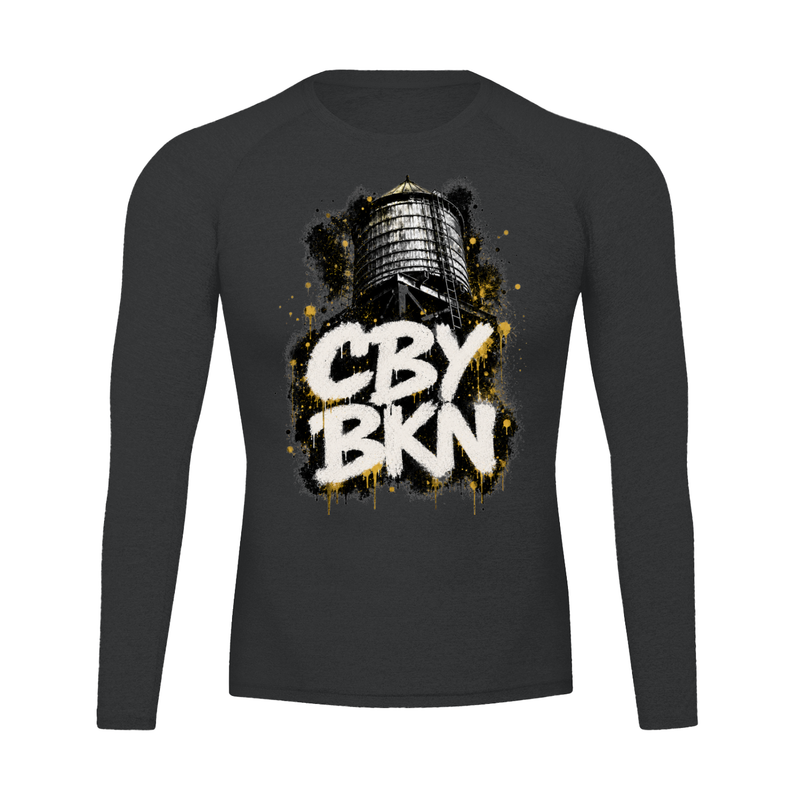 CBY BKN Water Tower Long Sleeve T-Shirt Cranberry's
