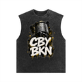 CBY BKN Water Tower Snow Washed Tank Top ODMPOD