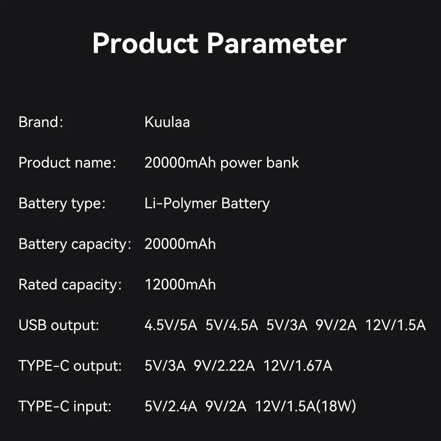 20000Mah Power Bank, 22.5W PD/QC Fast Charger with LED Display Compatible for Iphone 17/16/15/14, Ipad, Samsung S24/S23 & Android More