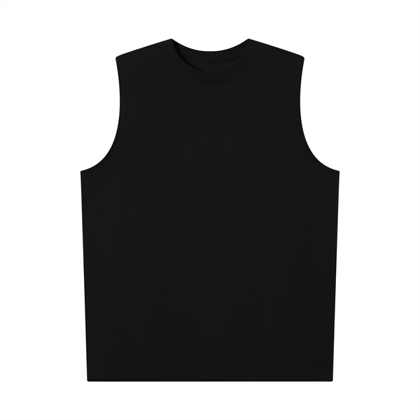 Cranberry's Basics oversized cotton tank top — clean no-logo sleeveless tee
