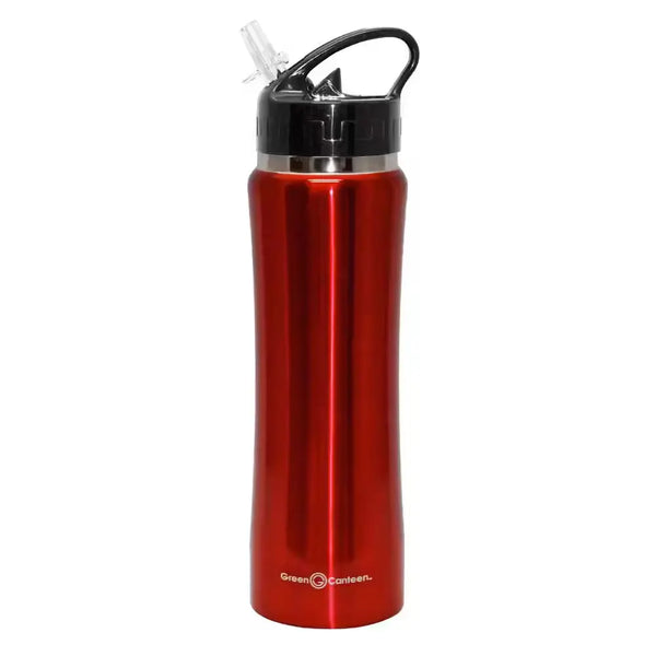 25 Oz. Red Stainless Steel Double Wall Thermal Vacuum Bottle (6-Pack)