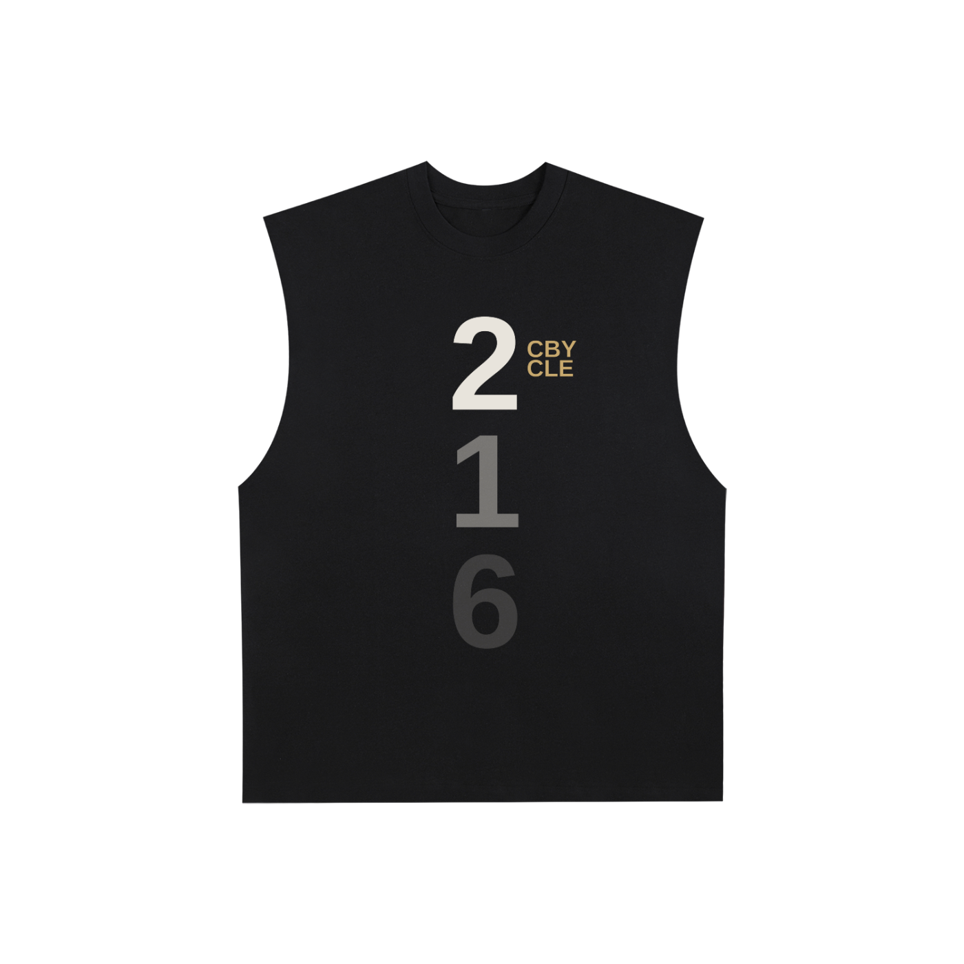CBY CLE 216 Stacked Fade Tank Top