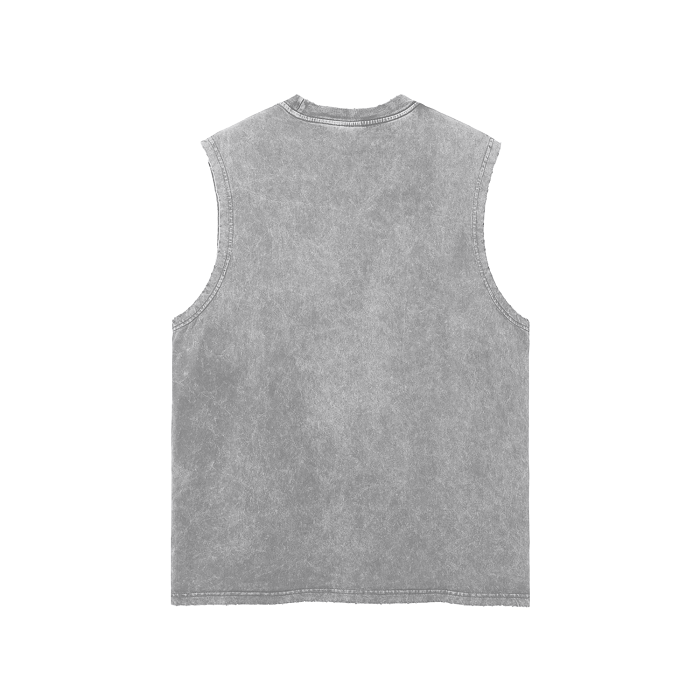 CBY Snow Wash Frayed Hem Tank Top Cranberry's