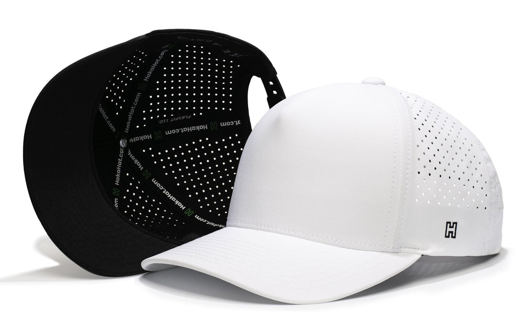 Buffalo performance hat — angle view