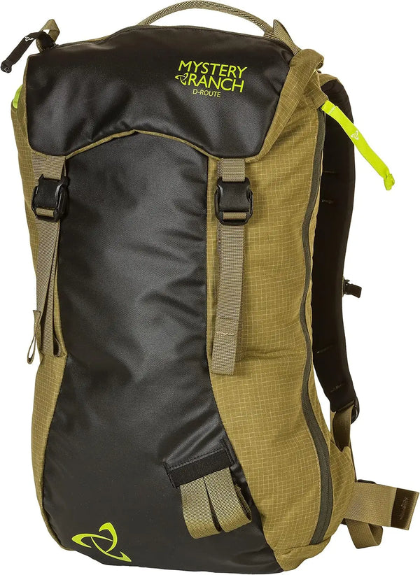 D-Route Pack - Climbing and Skiing Pack, Water Resistant Camping Gear, Lizard
