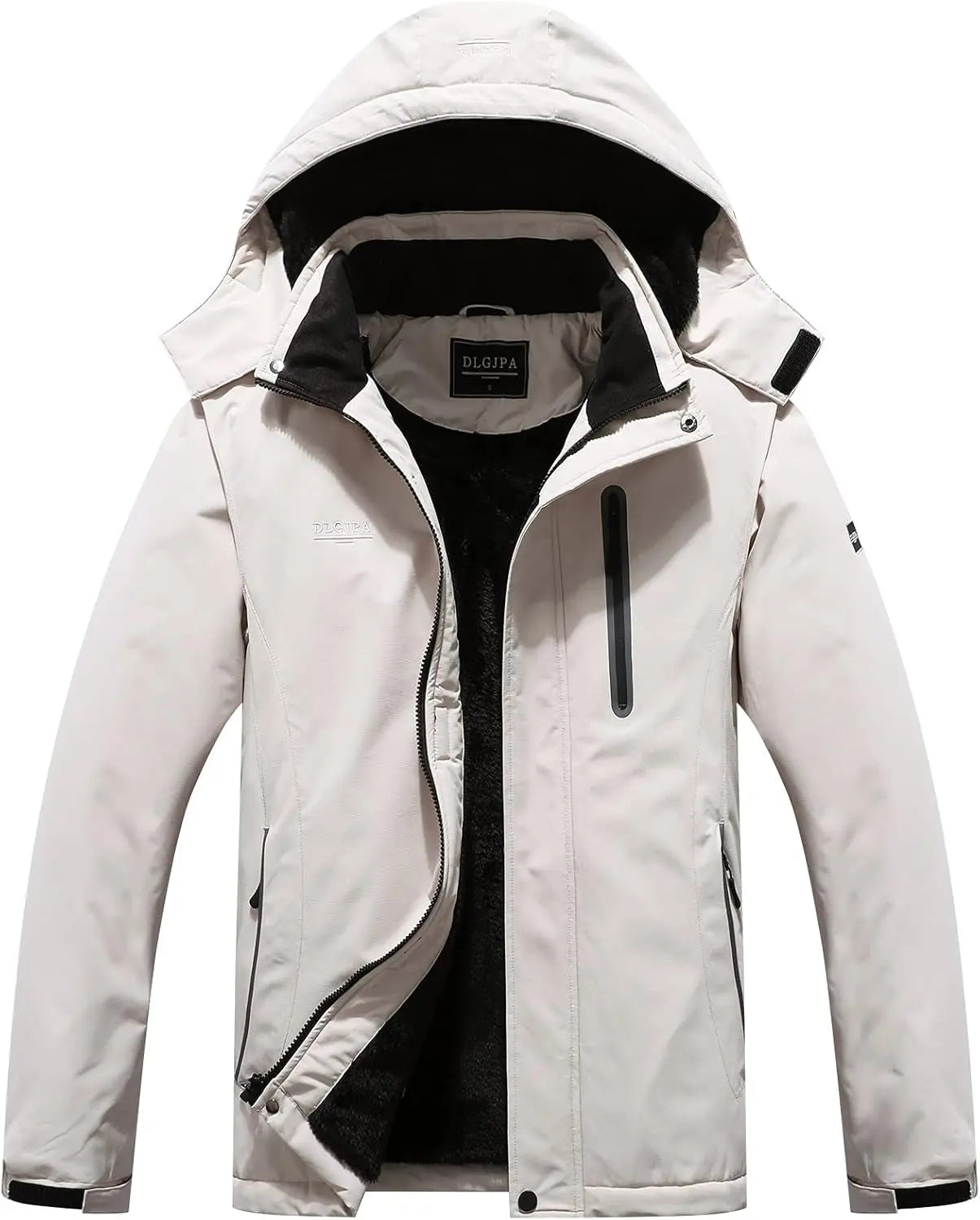 Men'S Mountain Waterproof Ski Jacket Hooded Windbreakers Windproof Raincoat Winter Warm Snow Coat