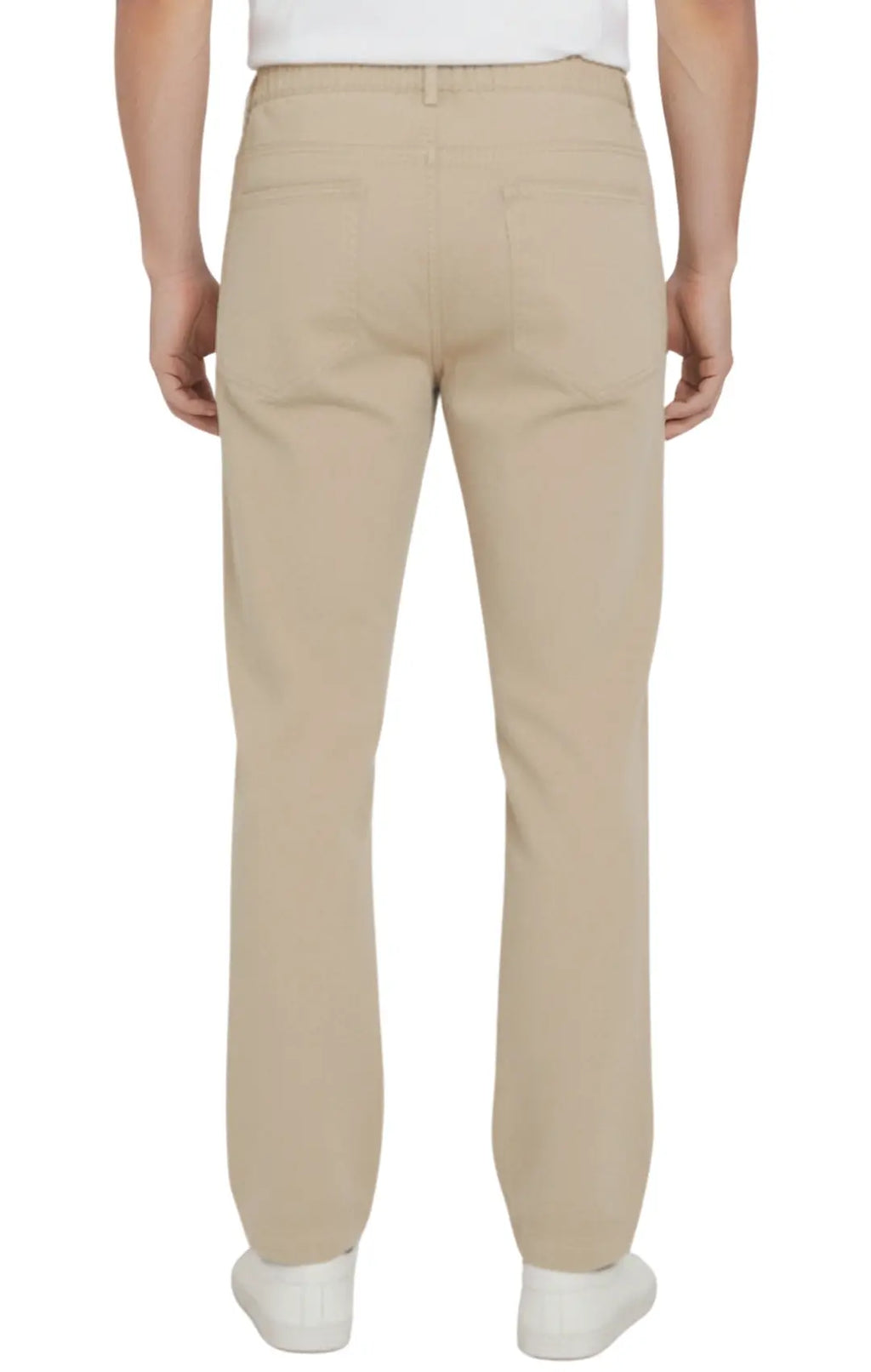 Men's Lightweight Pull-On Denim Pants – Easy Fit Elastic Waist TURTLE BAY APPAREL
