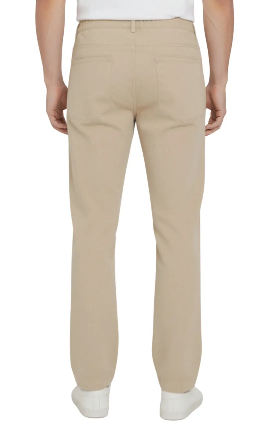 Men's Lightweight Pull-On Denim Pants – Easy Fit Elastic Waist TURTLE BAY APPAREL