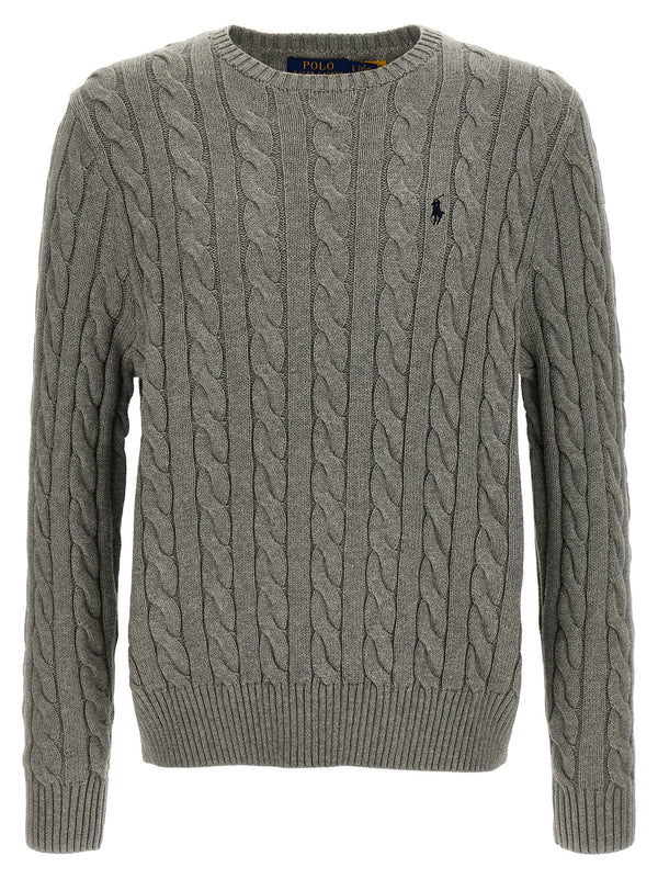 Polo Ralph Lauren Polo Ralph Lauren Cotton Braided Sweater Polo Ralph Lauren
