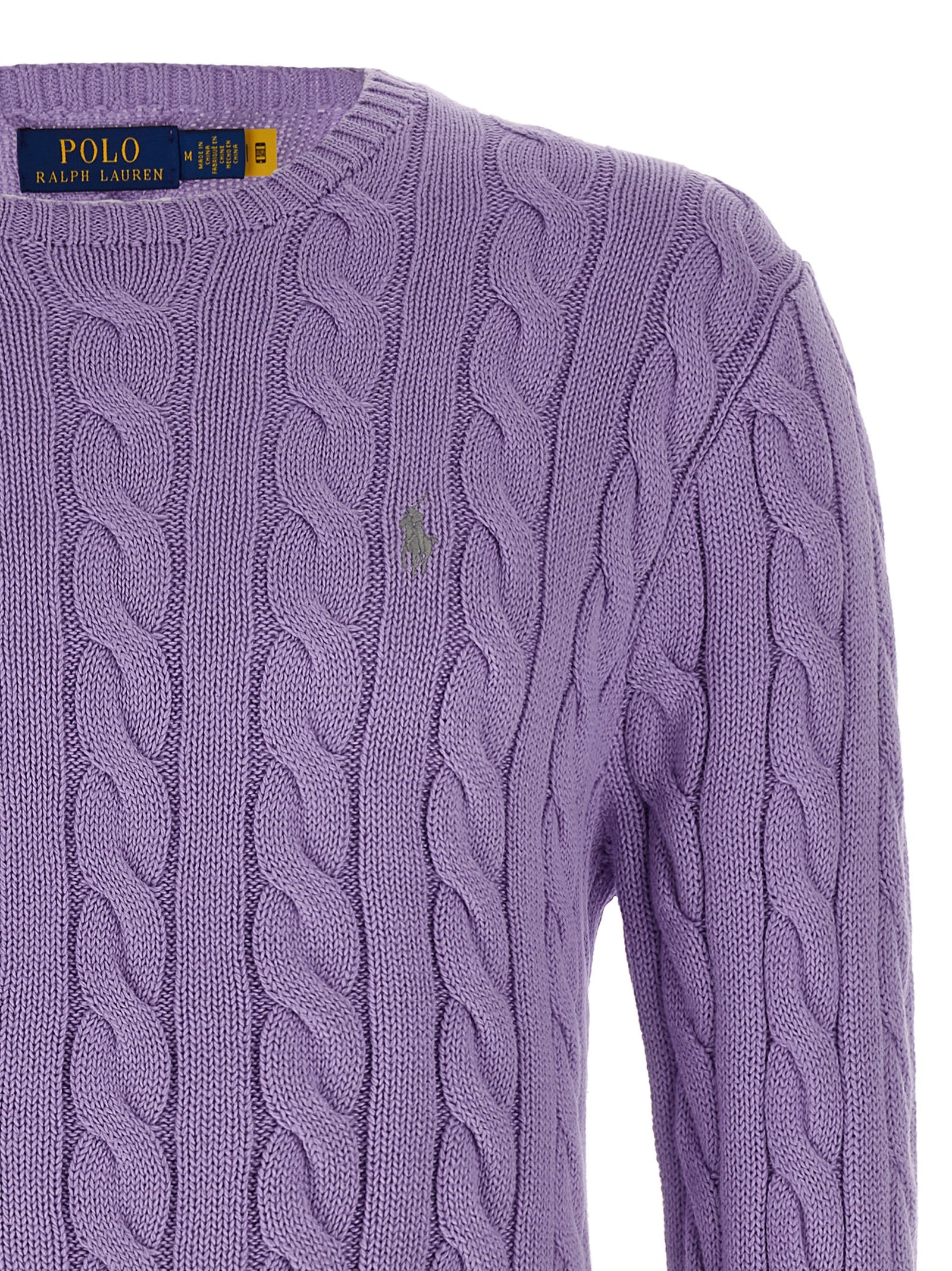 Polo Ralph Lauren Polo Ralph Lauren Cotton Braided Sweater Polo Ralph Lauren