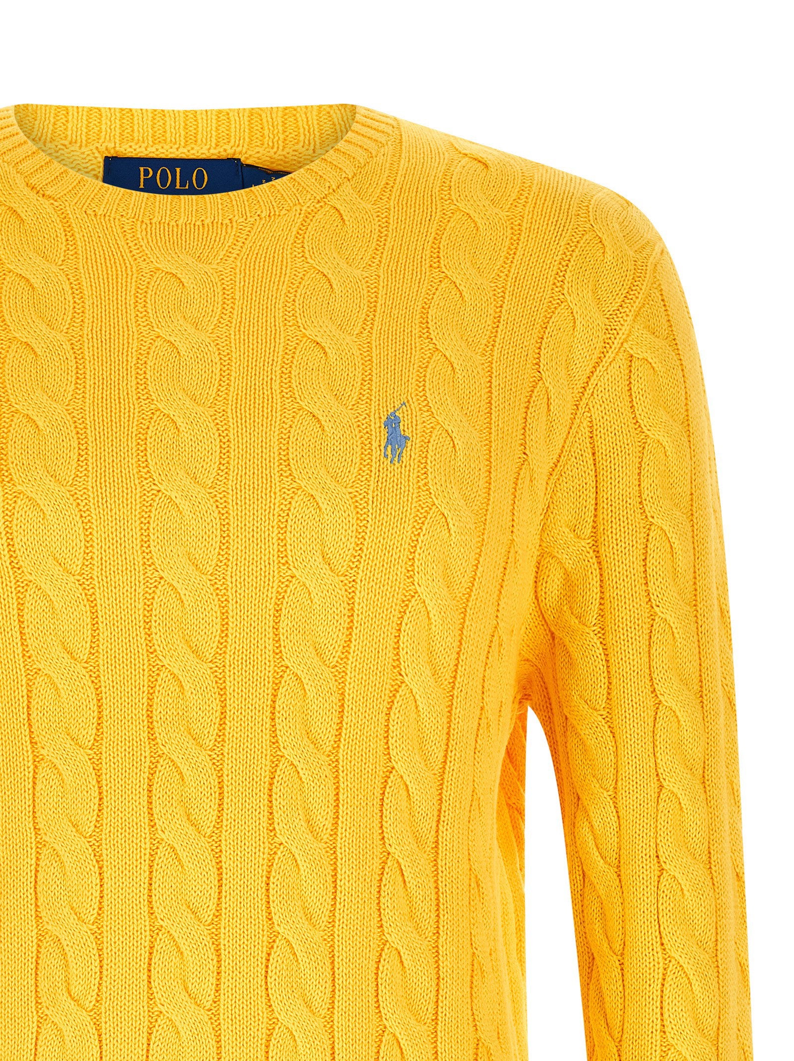 Polo Ralph Lauren Polo Ralph Lauren Cotton Braided Sweater Polo Ralph Lauren