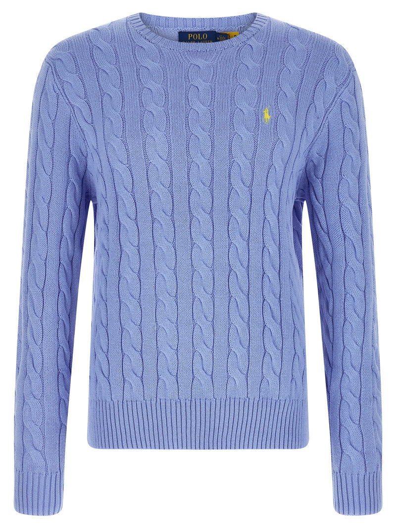 Polo Ralph Lauren Cotton Braided Sweater Polo Ralph Lauren