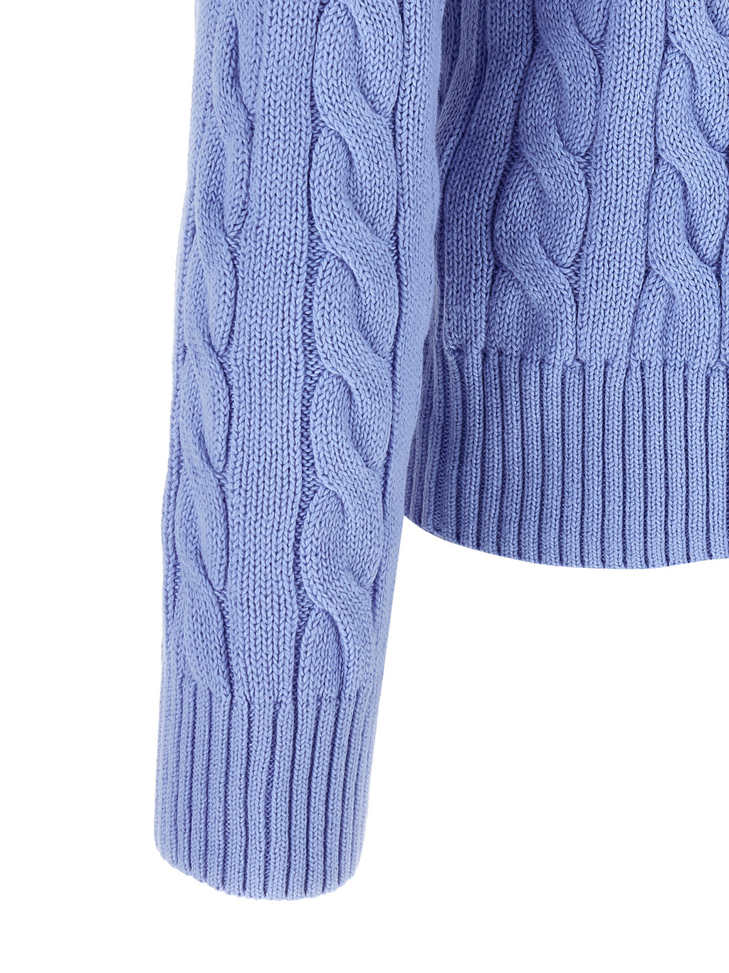 Polo Ralph Lauren Cotton Braided Sweater Polo Ralph Lauren
