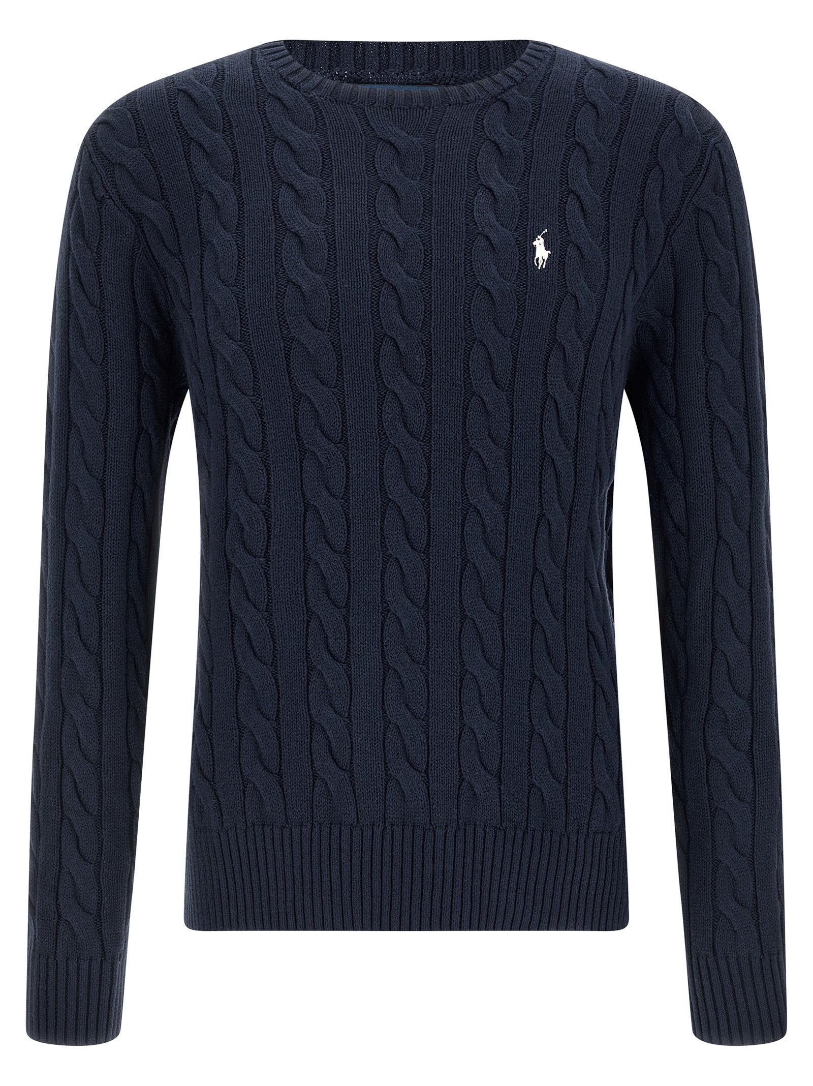 Polo Ralph Lauren Cotton Braided Sweater Polo Ralph Lauren