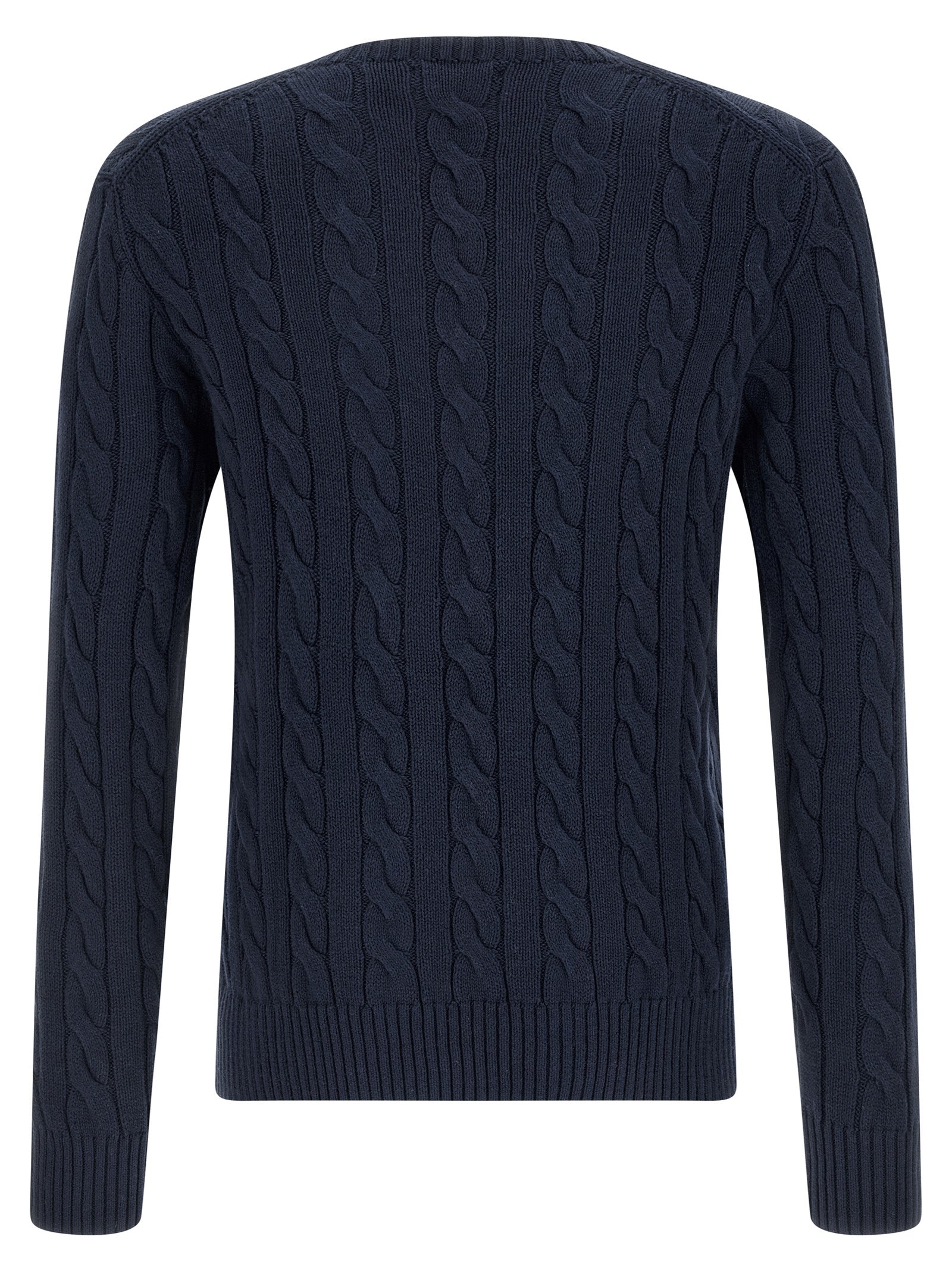 Polo Ralph Lauren Cotton Braided Sweater Polo Ralph Lauren