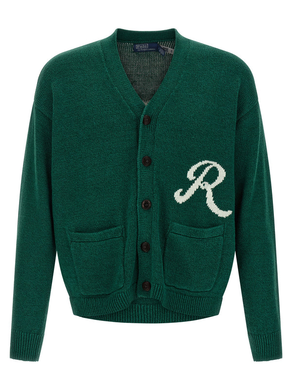 Polo Ralph Lauren Polo Ralph Lauren Intarsia Logo Cardigan Polo Ralph Lauren