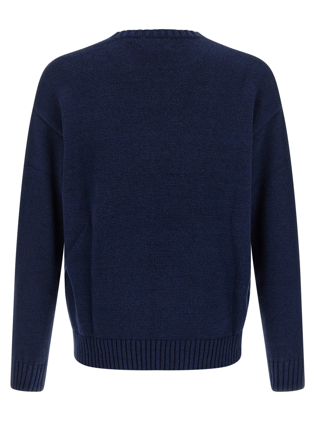 Polo Ralph Lauren Intarsia Logo Linen & Cotton Sweater Polo Ralph Lauren