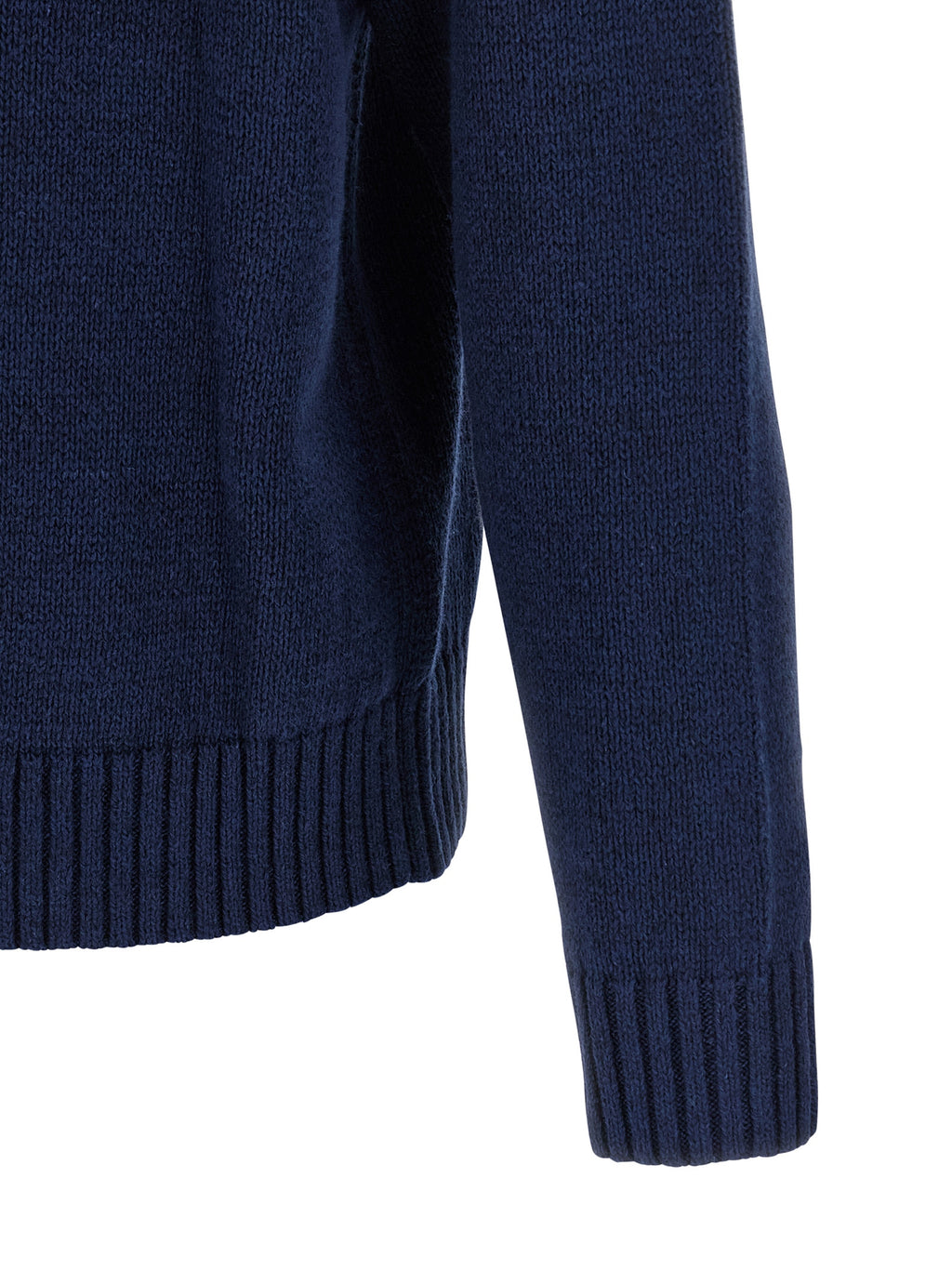 Polo Ralph Lauren Intarsia Logo Linen & Cotton Sweater Polo Ralph Lauren
