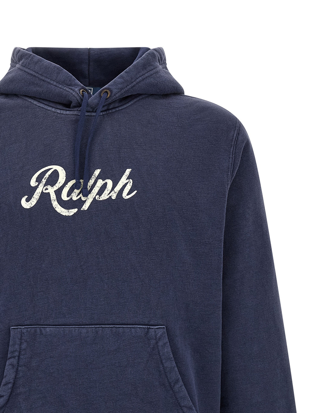 Polo Ralph Lauren Vintage Print Cotton Pullover Hoodie — Men's SS26 Polo Ralph Lauren